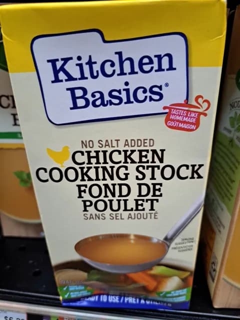 Kitchen Basics No Salt Added Chicken Cooking Stock
