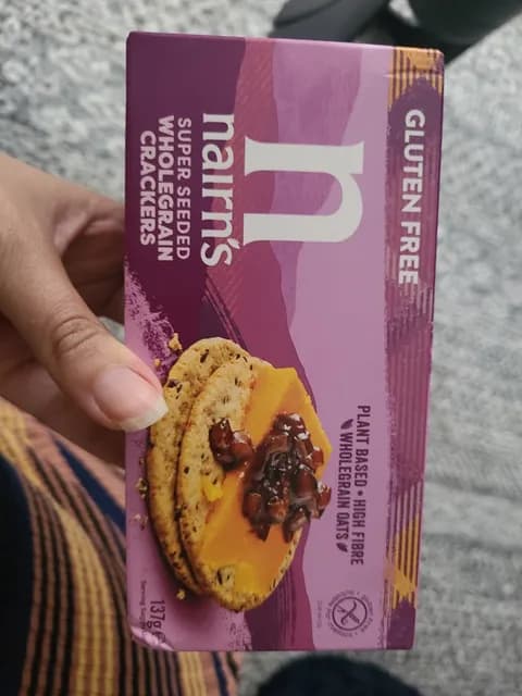Nairn'S Super Seeded Wholegrain Crackers