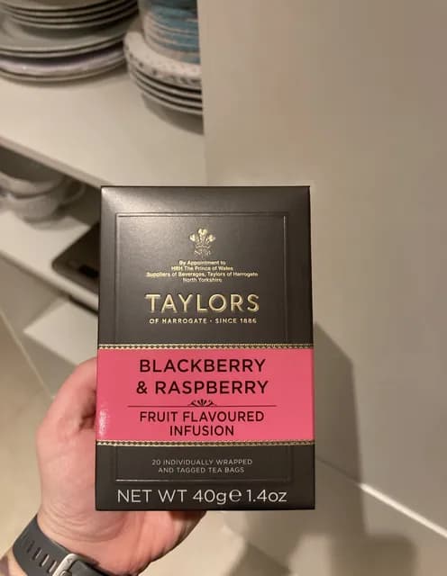 Taylors Blackberry & Raspberry Fruit Flavoured Infusion