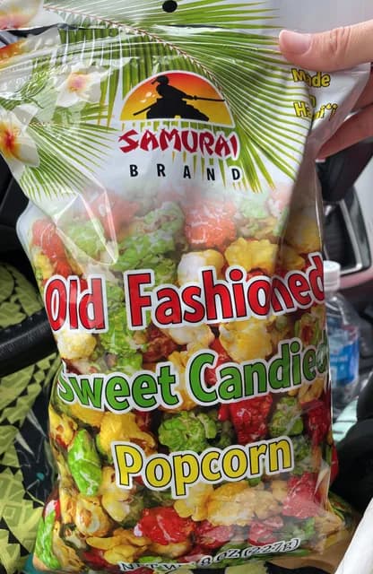 Samurai Old Fashioned Sweet Candied Popcorn