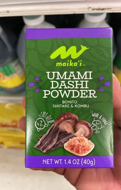 Maika'I Umami Bonito, Shiitake & Kombu Dashi Powder