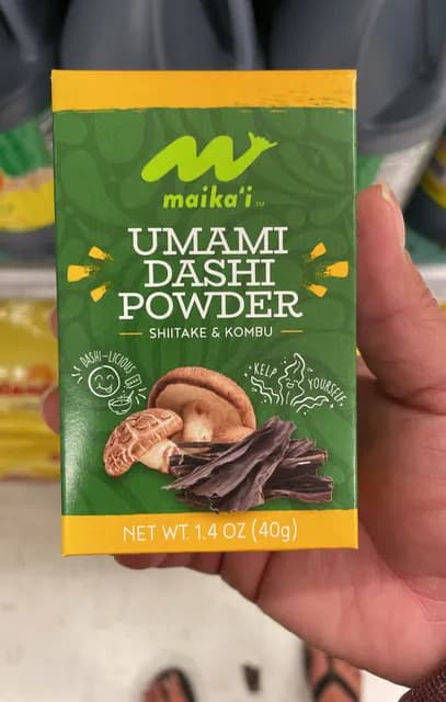 Maika'I Umami Shiitake & Kombu Dashi Powder