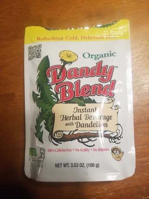 Dandy Blend Organic Instant Herbal Beverage With Dandelion
