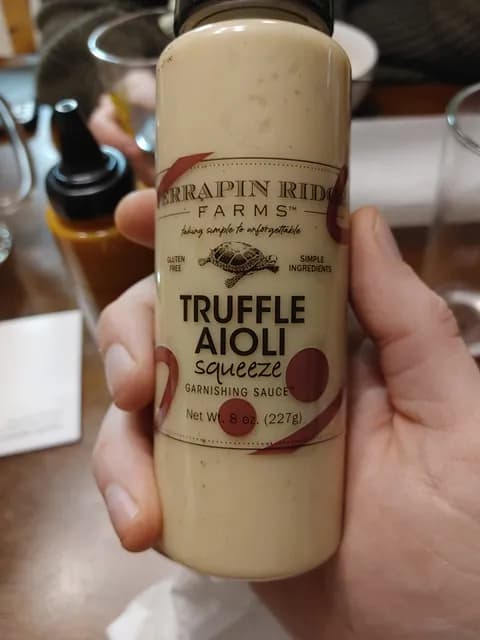 Terrapin Ridge Farms Truffle Aioli Squeeze Garnishing Sauce