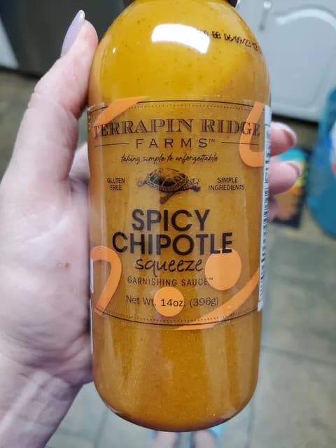 Terrapin Ridge Farms Spicy Chipotle Squeeze Garnishing Sauce