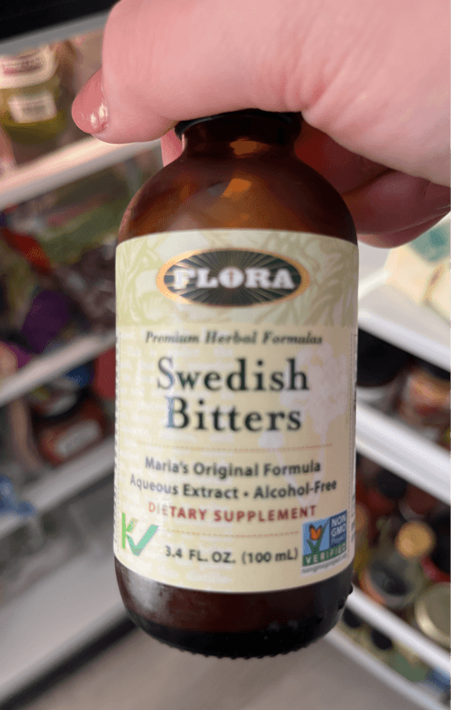 Flora Premium Herbal Formulas Swedish Bitters Dietary Supplement