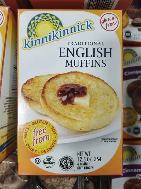 Kinnikinnick Traditional English Muffins