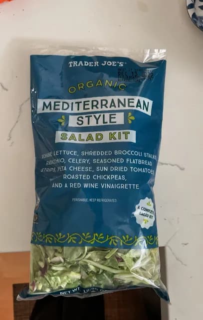 Trader Joe'S Mediterranean Style Salad Kit