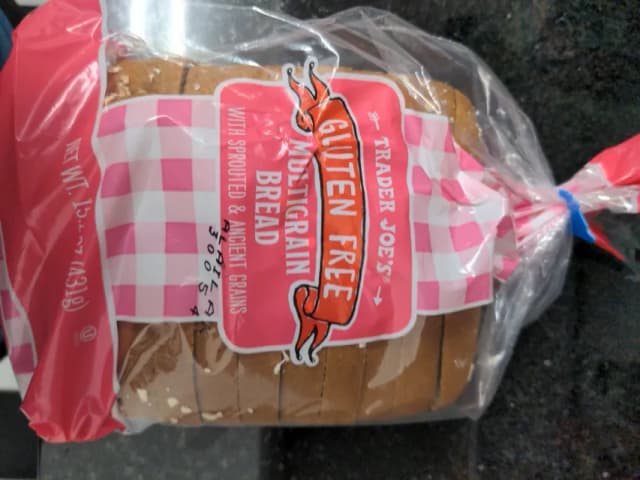 Is it Walnut Free? Trader Joe's Gluten Free Multigrain Bread With Sprouted & Ancient Grains