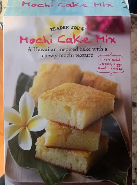 Is it Nutmeg Free? Trader Joe's Mochi Cake Mix