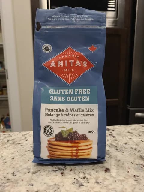Anita'S Organic Mill Gluten Free Pancake & Waffle Mix