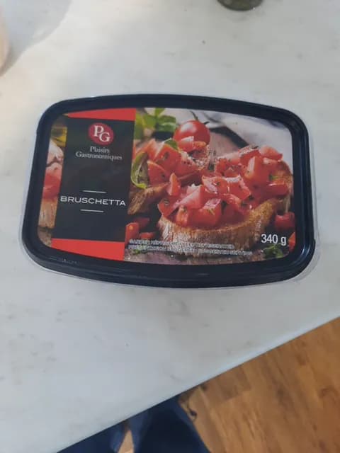 Plaisirs Gastronomiques Bruschetta