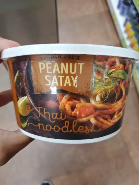 Trader Joe'S Peanut Satay Thai Noodles