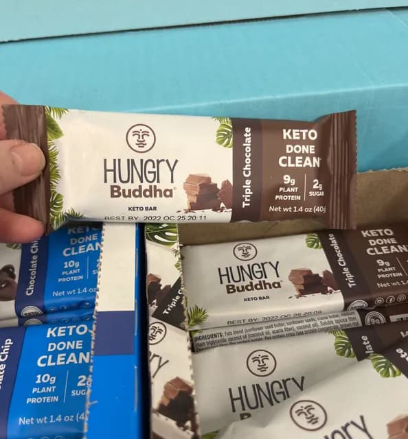 Hungry Buddha Triple Chocolate Keto Bar