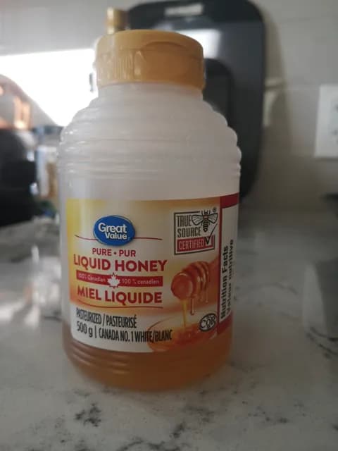Great Value Pure Pasteurized Liquid Honey