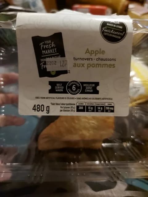Your Fresh Market Apple Turnovers