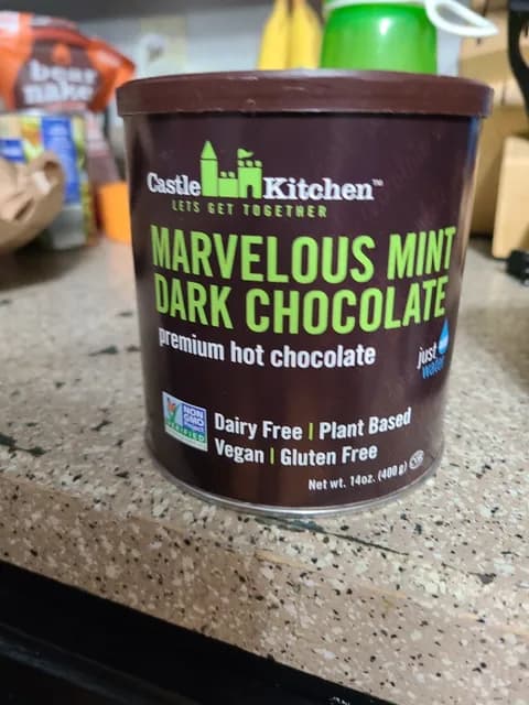 Castle Kitchen Marvelous Mint Dark Chocolate Premium Hot Chocolate
