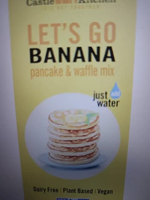 Castle Kitchen Let'S Go Banana Pancake & Waffle Mix