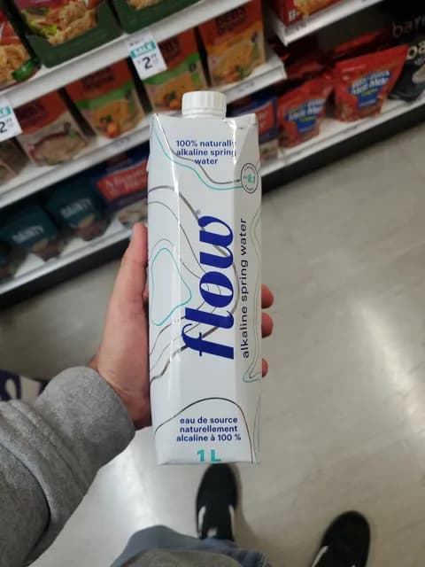 Flow Alkaline Spring Water