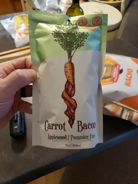 Carrot Bacon Applewood Carrot Jerky