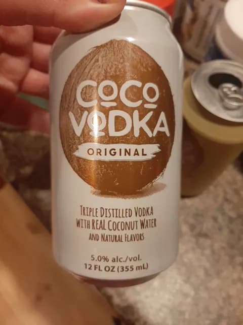 Coco Vodka Original Triple Distilled Vodka With Real Coconut Water