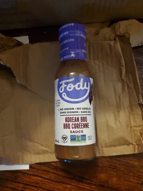 Fody Korean Bbq Sauce