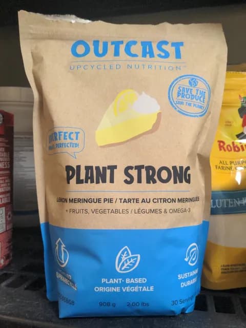 Outcast Upcycled Nutrition Plant Strong Lemon Meringue Pie