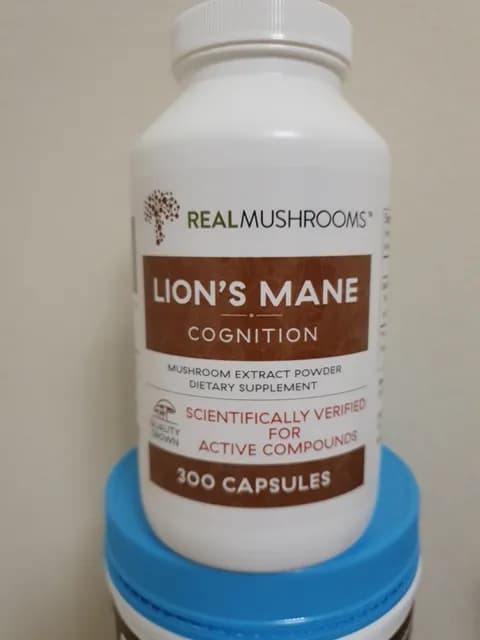 Real Mushrooms Lion'S Mane Cognition Mushroom Extract Powder