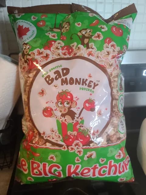 Bad Monkey Le Big Ketchup Popcorn