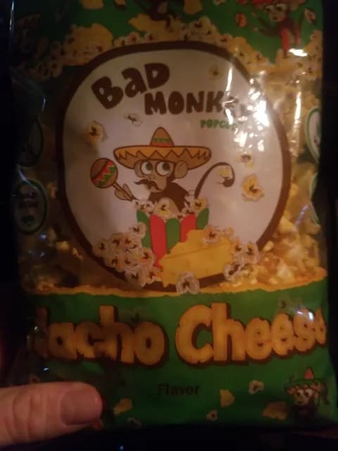 Bad Monkey Nacho Cheese Popcorn