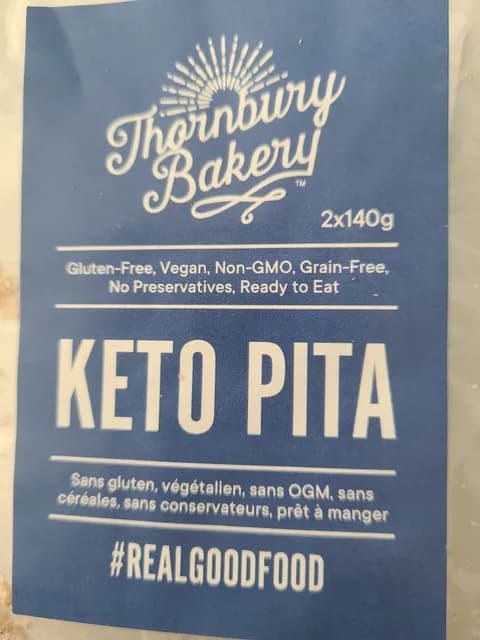 Thornbury Bakery Keto Pita