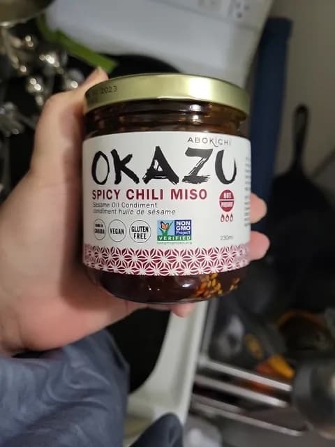 Abokichi Okazu Spicy Chili Miso Sesame Oil Condiment