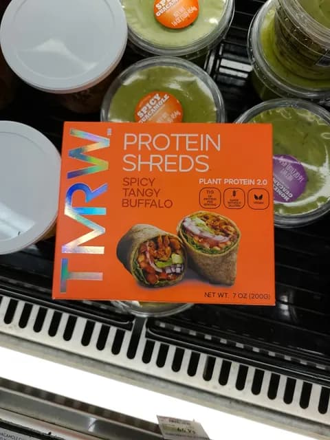 Tmrw Protein Shreds Spicy Tangy Buffalo