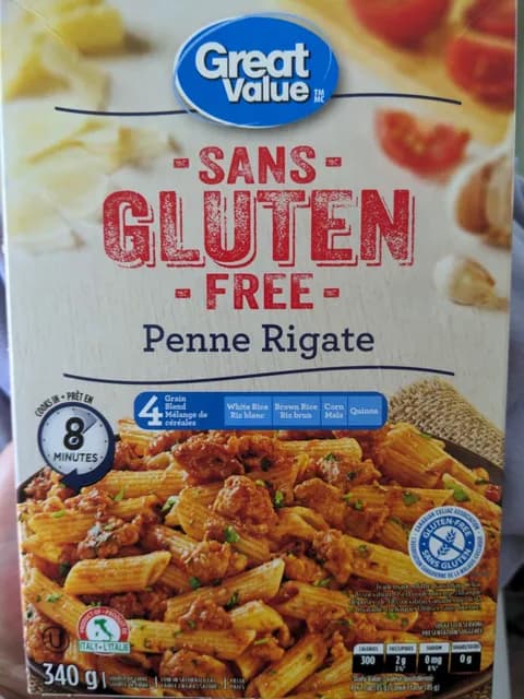 Great Value Gluten Free Penne Rigate