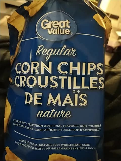 Great Value Regular Corn Chips