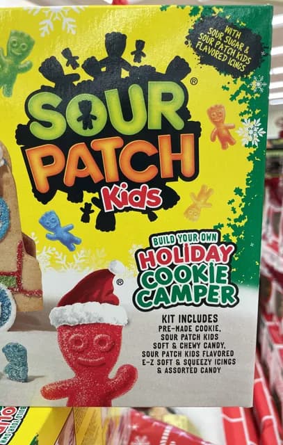 Sour Patch Kids Build Your Holiday Cookie Camper