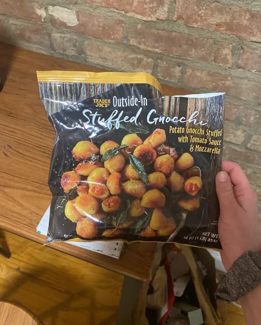 Trader Joe's Outside-in Stuffed Gnocchi