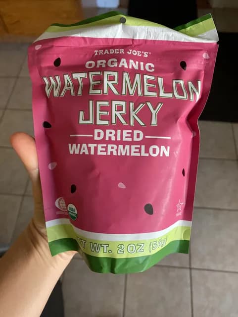 Is it Cashew Free? Trader Joe’s Dried Watermelon Jerky