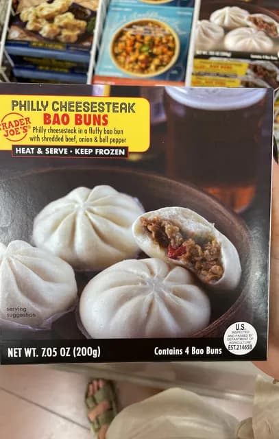 Trader Joe'S Philly Cheesesteak Bao Buns