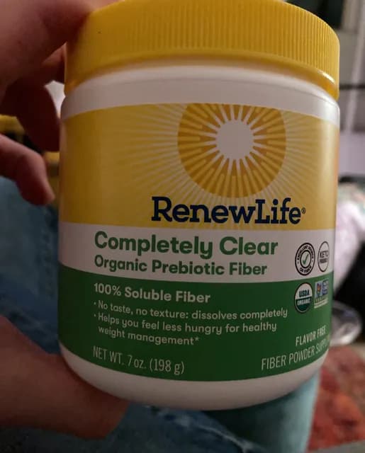 Renew Life Completely Clear Organic Prebiotic Fiber