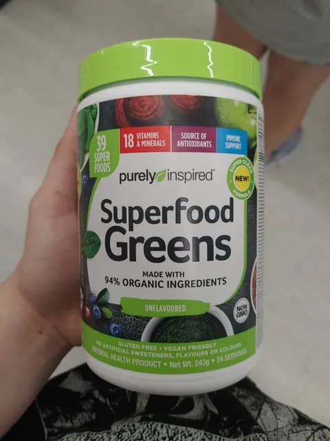 Purely Inspired Unflavoured Superfood Greens