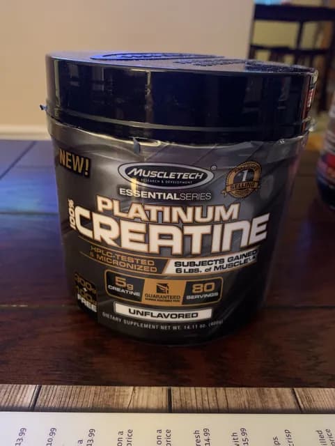 Muscletech Platinum 100% Unflavored Creatine