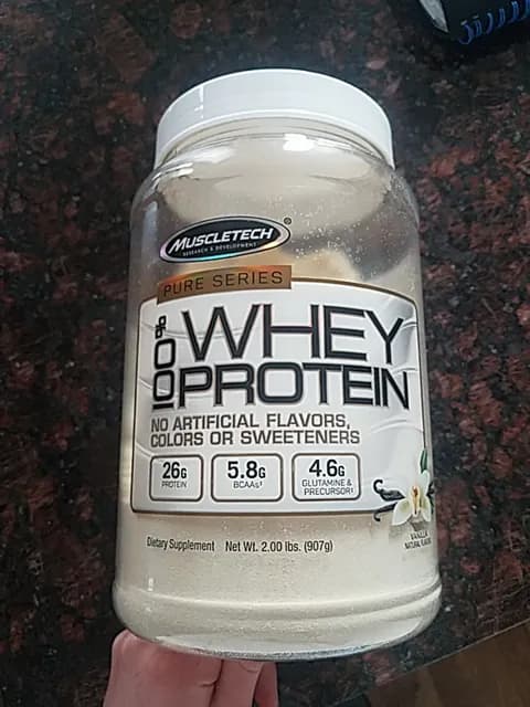 Muscletech Pure Series Vanilla 100% Whey Protein