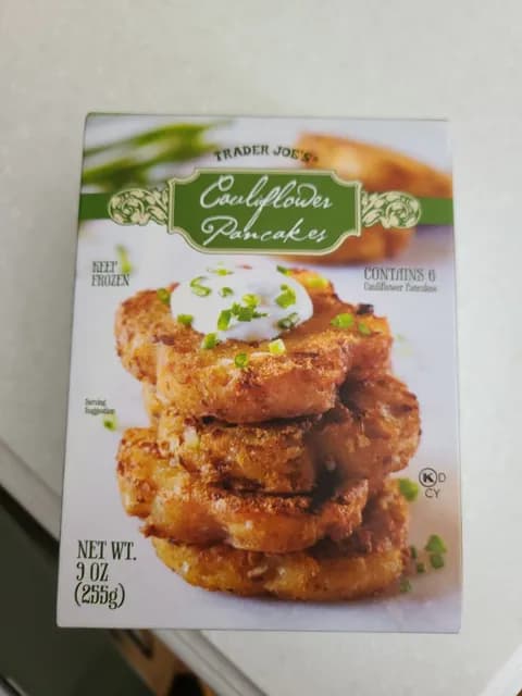 Is it Pescatarian? Trader Joe's Cauliflower Pancakes