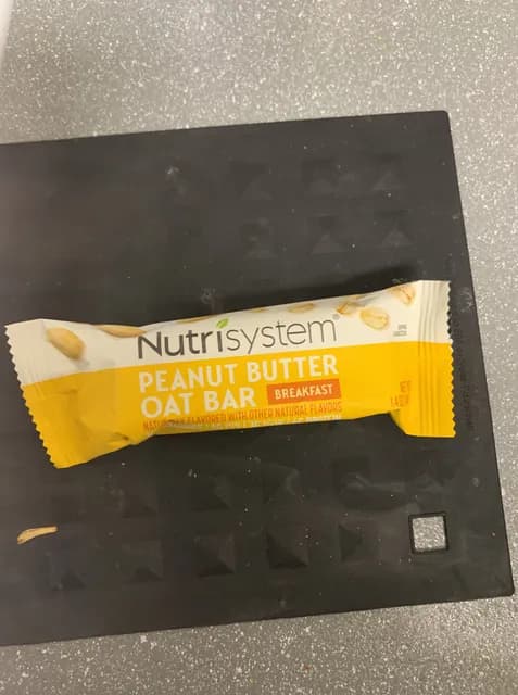 Nutrisystem Peanut Butter Oat Bar Breakfast