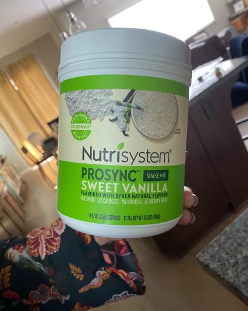 Nutrisystem Prosync Sweet Vanilla Shake Mix