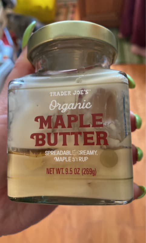 Trader Joe'S Organic Maple Butter