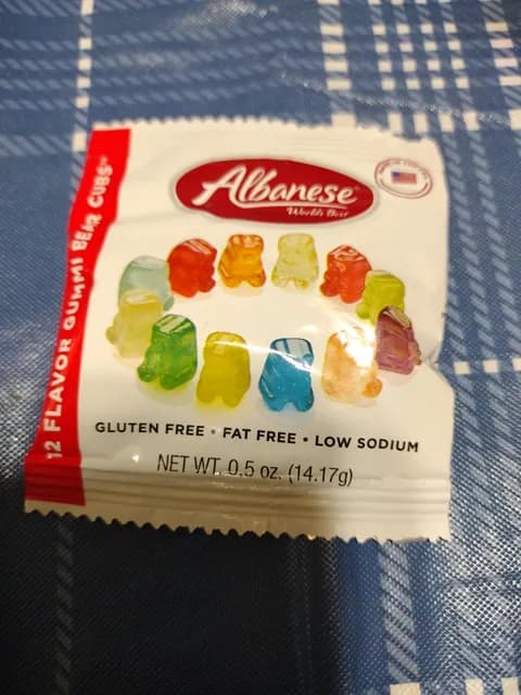 Albanese World'S Best 12 Flavor Gummi Bear Cubs