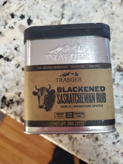 Traeger Blackened Saskatchewan Rub Garlic And Signature Spices