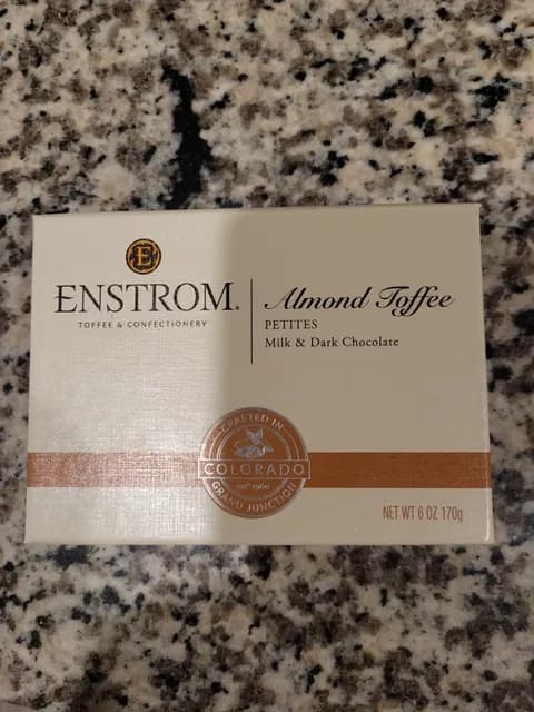 Enstrom Milk & Dark Chocolate Almond Toffee Petites